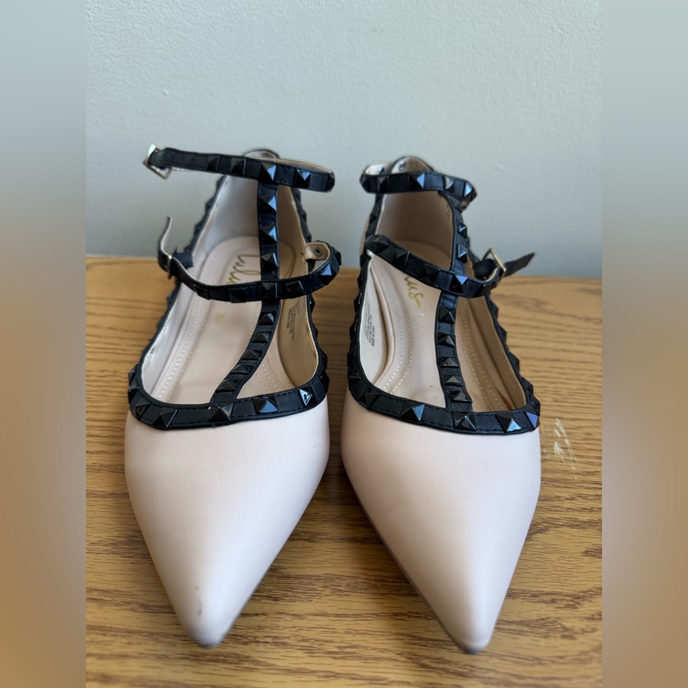 Lulus Elegant Black and Cream Women's Shoes